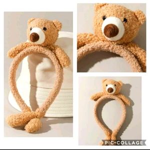 Plushie teddy headband
